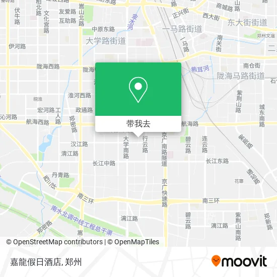 嘉龍假日酒店地图