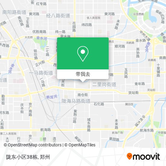 陇东小区38栋地图