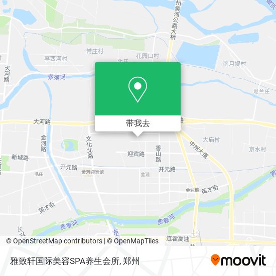 雅致轩国际美容SPA养生会所地图