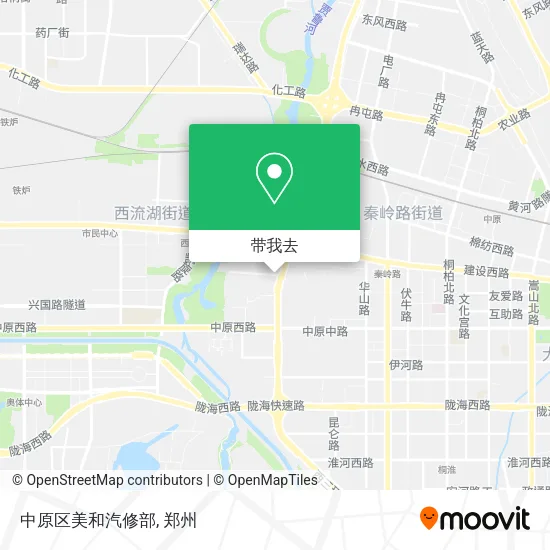 中原区美和汽修部地图