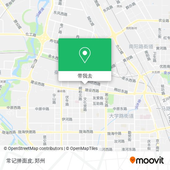 常记擀面皮地图