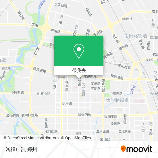 鸿福广告地图