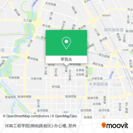 河南工程学院(桐柏路校区)-办公楼地图