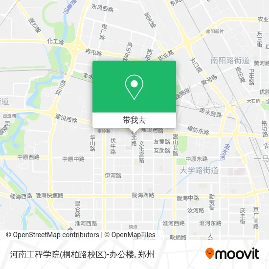 河南工程学院(桐柏路校区)-办公楼地图