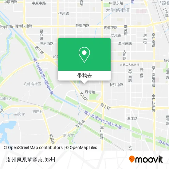 潮州凤凰單叢茶地图