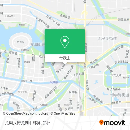 龙翔八街龙湖中环路地图