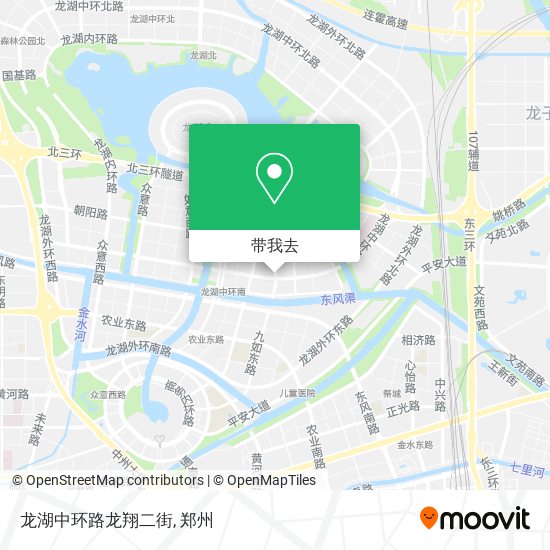 龙湖中环路龙翔二街地图