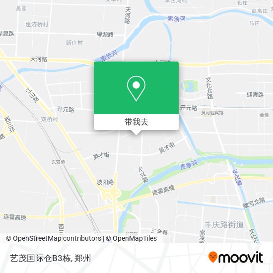 艺茂国际仓B3栋地图