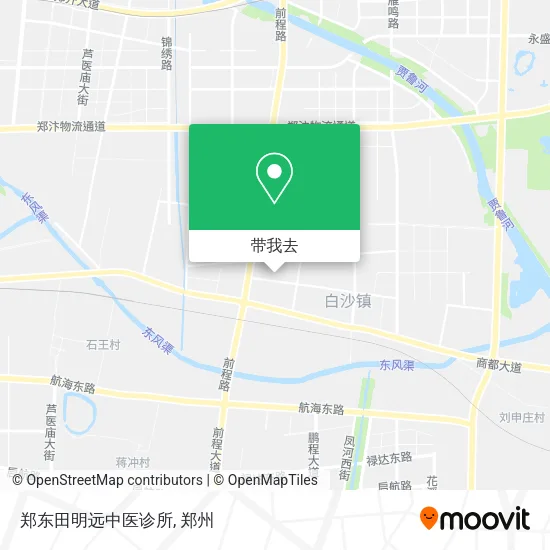 郑东田明远中医诊所地图