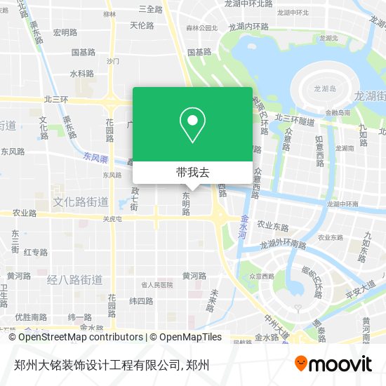 郑州大铭装饰设计工程有限公司地图