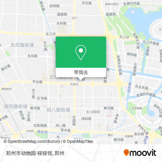 郑州市动物园-猩猩馆地图