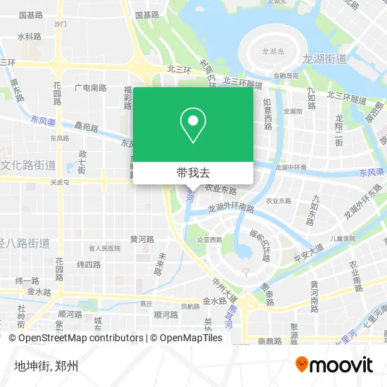 地坤街地图