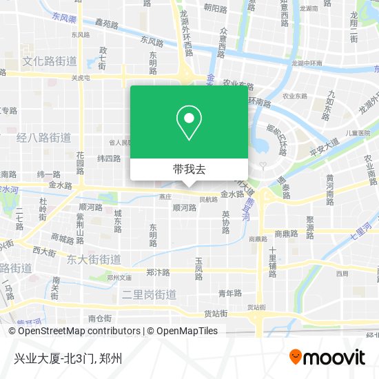 兴业大厦-北3门地图