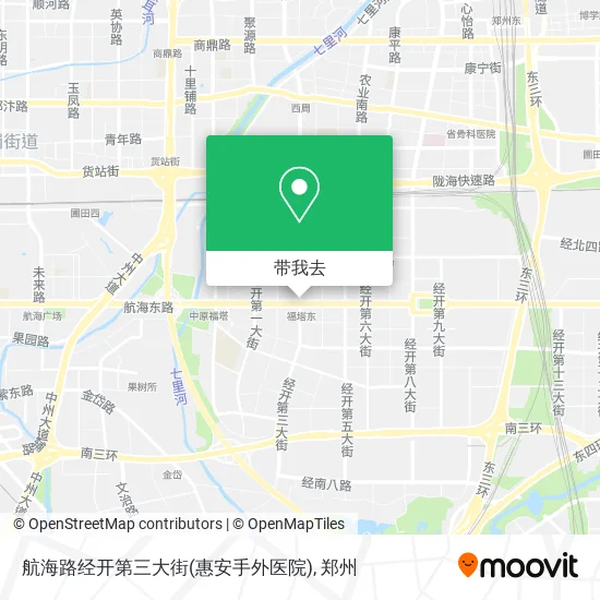 航海路经开第三大街(惠安手外医院)地图