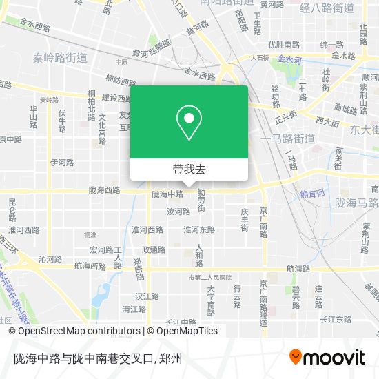 陇海中路与陇中南巷交叉口地图