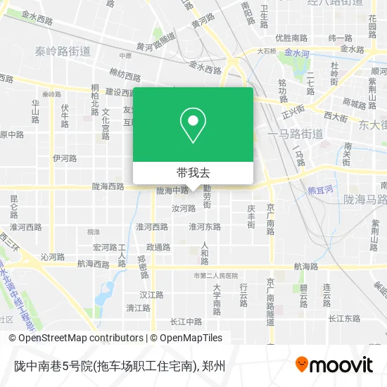 陇中南巷5号院(拖车场职工住宅南)地图