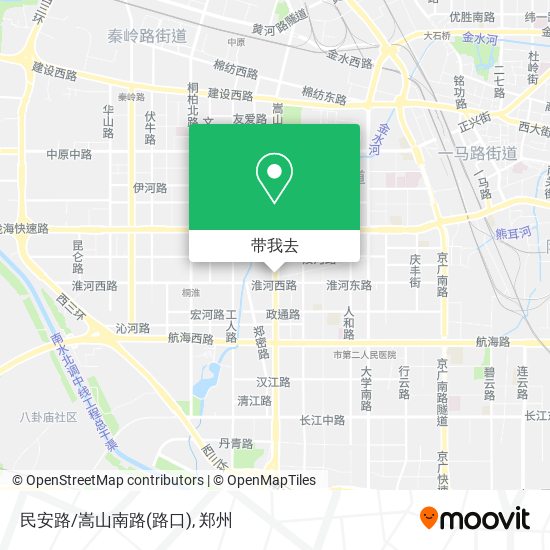 民安路/嵩山南路(路口)地图