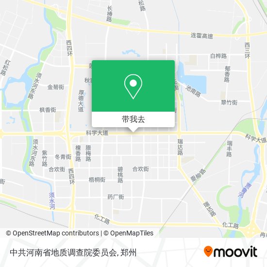 中共河南省地质调查院委员会地图