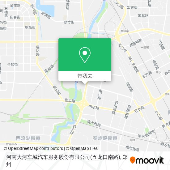 河南大河车城汽车服务股份有限公司(五龙口南路)地图