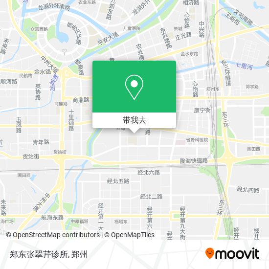 郑东张翠芹诊所地图
