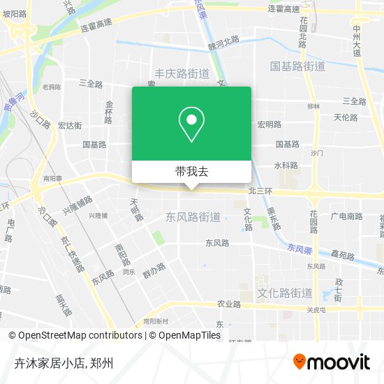 卉沐家居小店地图