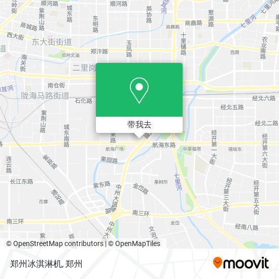郑州冰淇淋机地图