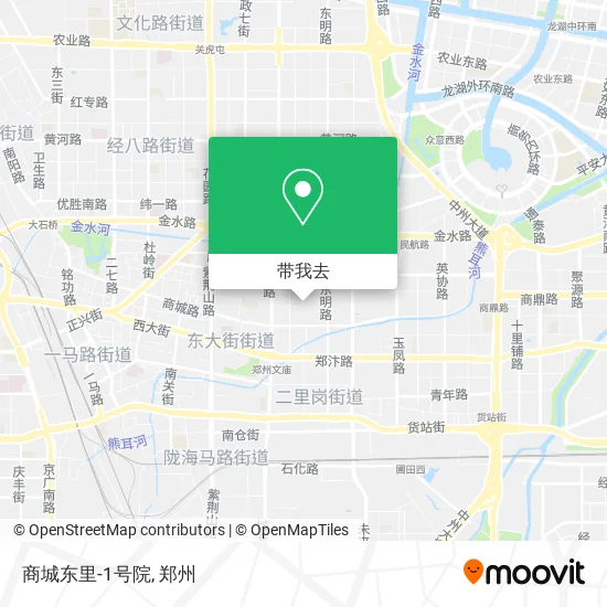 商城东里-1号院地图