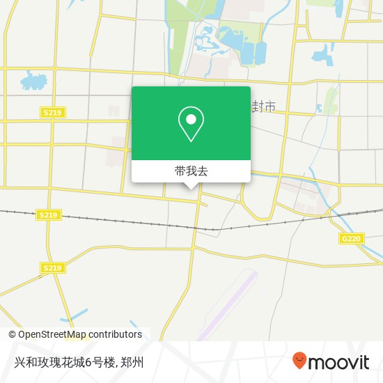 兴和玫瑰花城6号楼地图