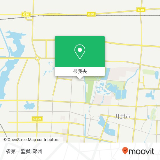 省第一监狱地图