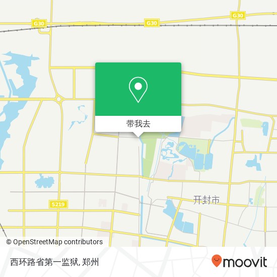 西环路省第一监狱地图