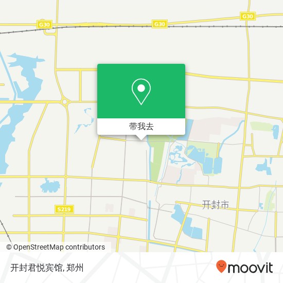 开封君悦宾馆地图