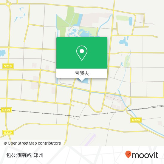 包公湖南路地图