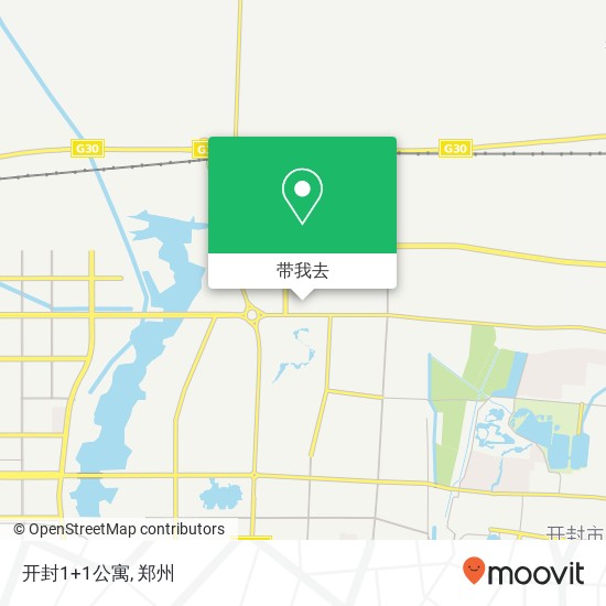 开封1+1公寓地图
