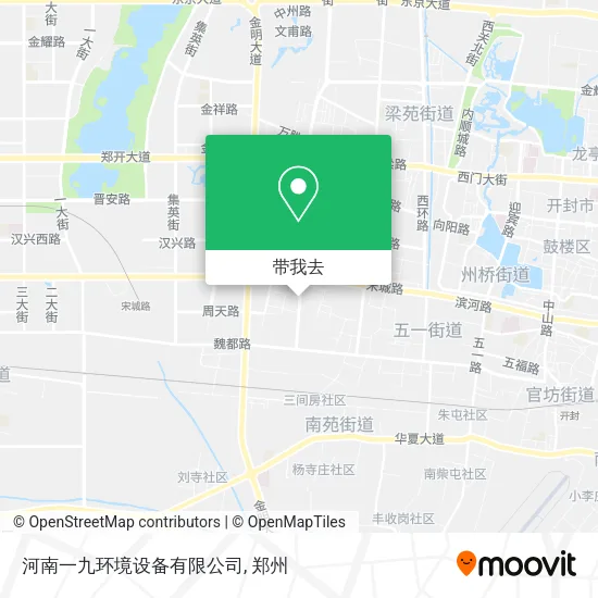 河南一九环境设备有限公司地图