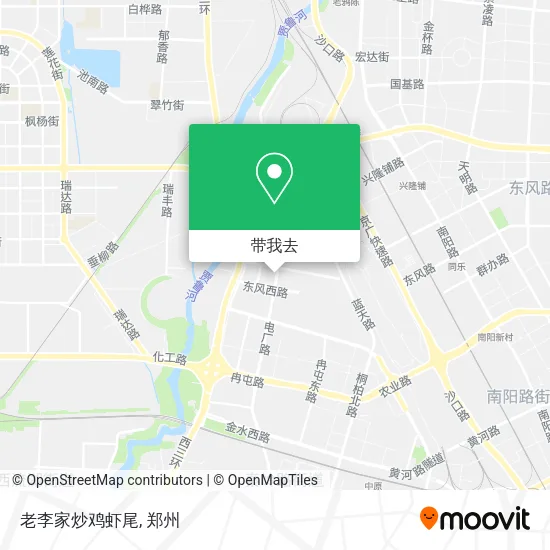老李家炒鸡虾尾地图