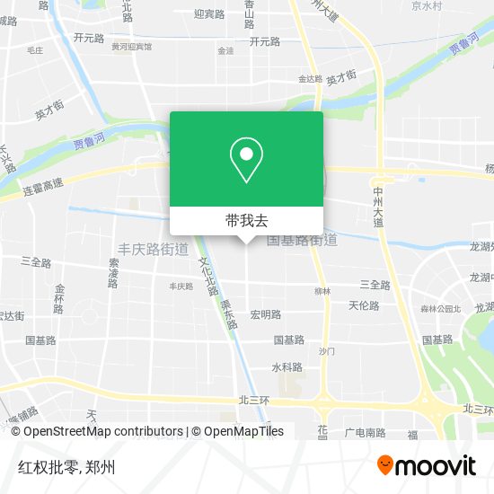 红权批零地图