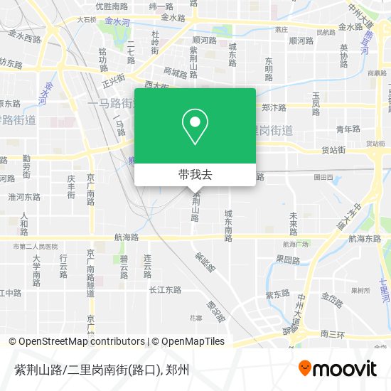 紫荆山路/二里岗南街(路口)地图