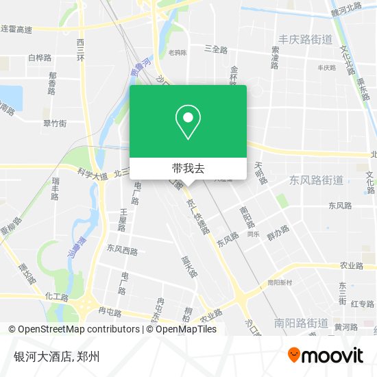 银河大酒店地图