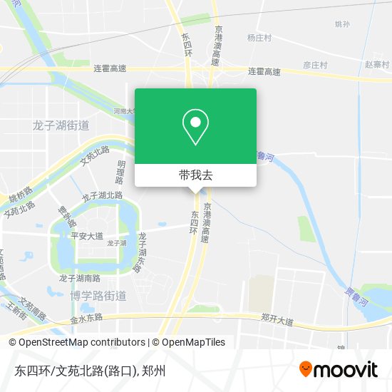 东四环/文苑北路(路口)地图