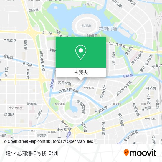建业·总部港-E号楼地图