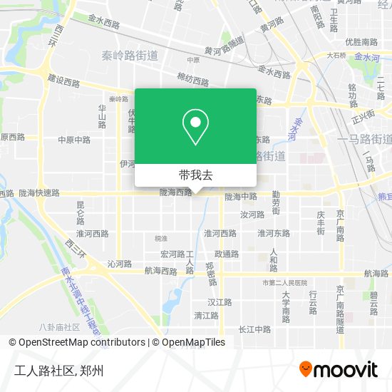 工人路社区地图