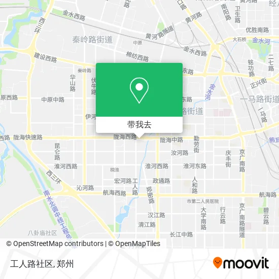 工人路社区地图