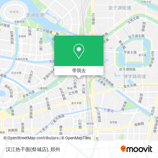 汉江热干面(祭城店)地图