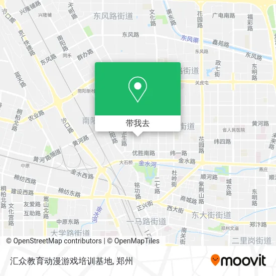 汇众教育动漫游戏培训基地地图