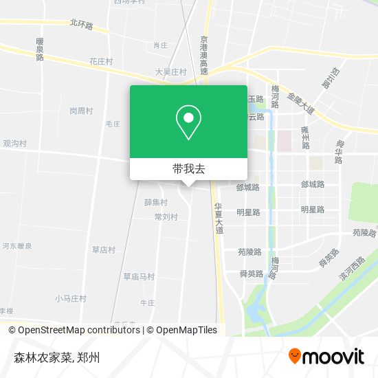 森林农家菜地图