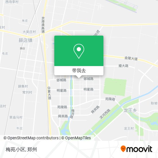 梅苑小区地图