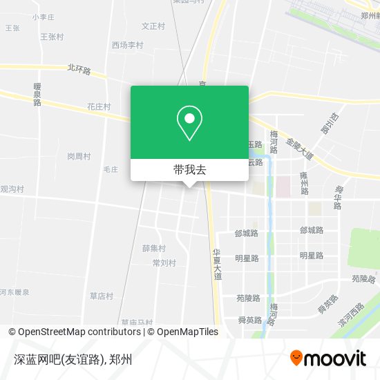 深蓝网吧(友谊路)地图