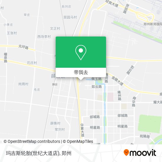 玛吉斯轮胎(世纪大道店)地图