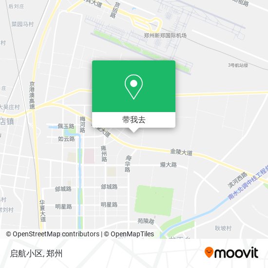 启航小区地图