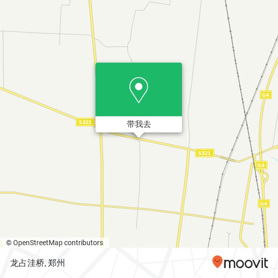 龙占洼桥地图